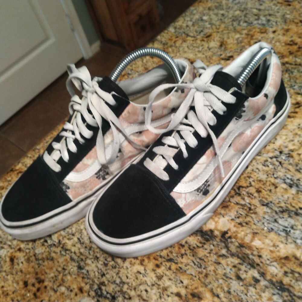 Vans Off The Wall Old Skool California Poppy Multicolor Skate Shoes Sz M 7.5 W 9